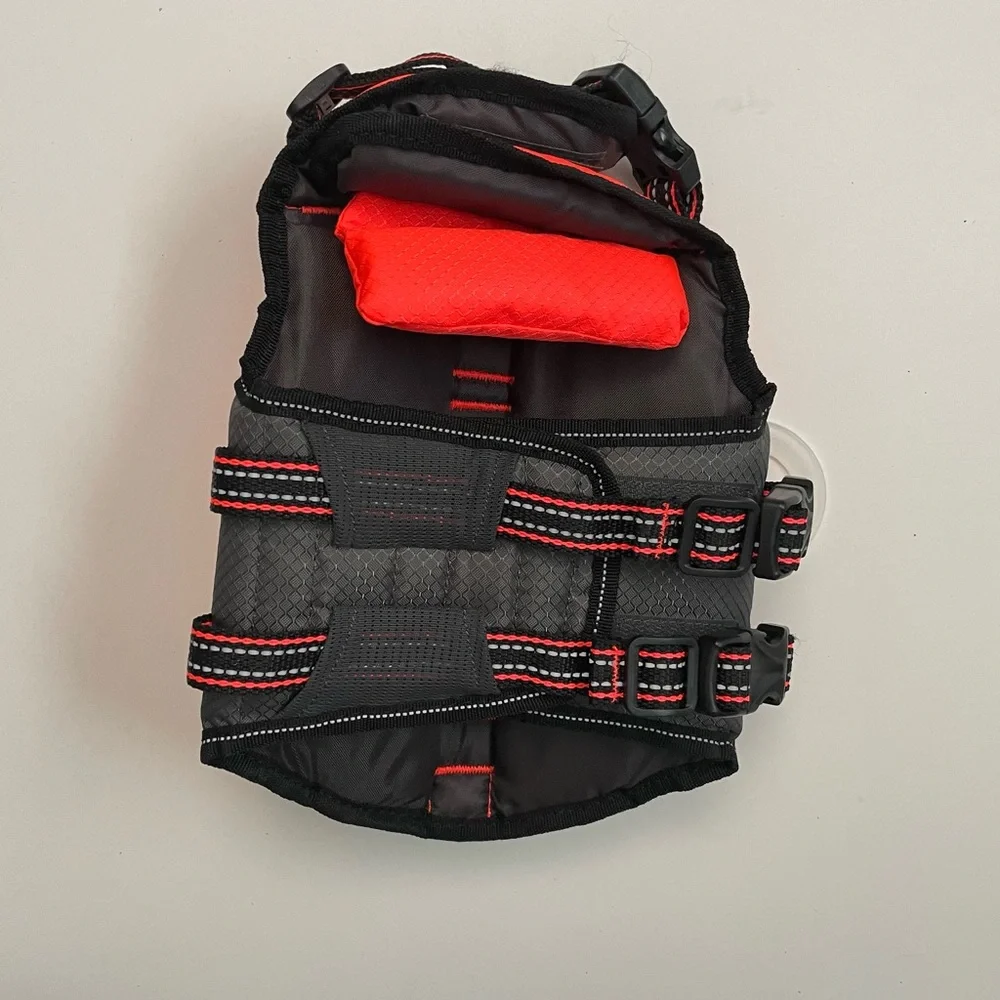 Arcadia Trail Dog Life Jacket Vest High Visibility Floatation Aid Adjustable XS